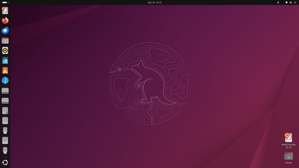 Ubuntu desktop